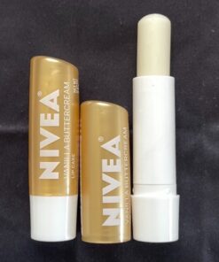 NIVEA Vanilla Buttercream Lip Care - All Day Moisturizing Lip Balm for Soft Lips - Pack of 4 41 61p1mvYRnL