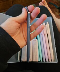Four Candies Cute Mechanical Pencil Set, 6PCS Pastel Pencils 0.5mm & 0.7mm with 360PCS HB Pencil Leads, 3PCS Erasers and 9PCS Eraser Refills, Aesthetic Mechanical Pencils for Girls Writing 0.5&0.7 mm 41 61p1uvlbaPL