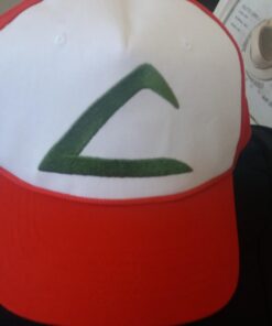 Pokémon Ash Ketchum Embroidered Unisex-Adult Hat Cap -One-Size Red/White 29 61p3CBY6sYL