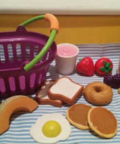 Learning Resources New Sprouts Breakfast Foods Basket - 16 Pieces, Ages 18+ months Pretend Play Food for Toddlers, Toddler Kitchen Toys, Preschool Learning Toys 29 61p3Wh8QufL