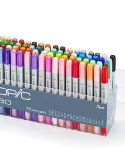 Alternative view of Copic Ciao, Alcohol-based markers, 72 color Set A