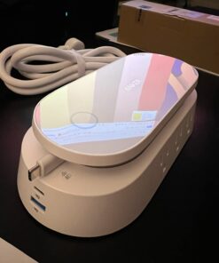 Anker 647 Charging Station (100W), 10-in-1 Power Strip with 6 AC, 1 USB-A, 1 USB-C, 2 Retractable USB C Cables (3ft), 5ft Extension Cord,Power Delivery for Conference Rooms, Desktop Accessory 40 61p3njt6bgL