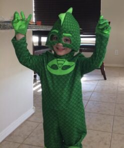 Disguise Deluxe PJ Masks Gekko Costume Medium (3T-4T) 31 61p8JtRpamL