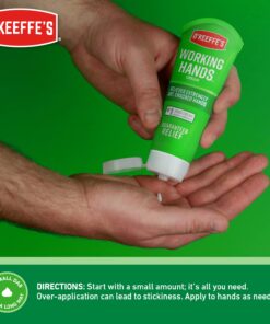 O'Keeffe's Working Hands Hand Cream, Relieves and Repairs Extremely Dry Hands, 3 oz Tube, (Pack of 2) 3 Ounce (Pack of 2) 39 61pAv9ws55L