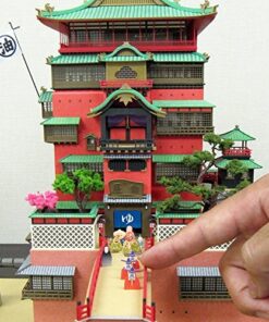 Spirited Away: Aburaya (Bathhouse) MK07-10 (Assembly Paper Craft) 15 61pBJkjNQ8L