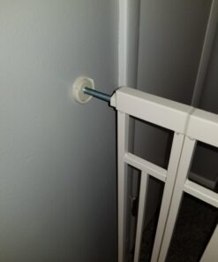 Summer Infant Multi-Use Decorative Extra Tall Safety Pet and Baby Gate,28.5'-48' Wide, 36' Tall,Pressure or Hardware Mounted, Install on Wall or Banister in Doorway or Stairway,Auto Close Door -Beige 36" Tall, 28.5 - 48.0" Wide Beige 89 61pDA2mDyL