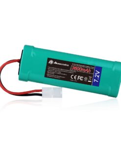 Powerextra 7.2V 3600mAh High Capacity Rechargeable 6-Cell NiMH RC Battery Pack with Standard Tamiya Connectors Compatible RC Cars, RC Truck, RC Airplane, RC Helicopter, RC Boat 12 61pDQpEqNfL