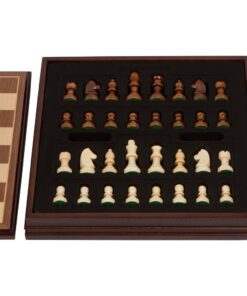 Catherine Chess Inlaid Wood Board Game with Wooden Pieces, Large 15 x 15 Inch Set 5 61pDgoeOI2L
