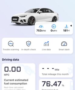XTOOL Advancer AD20 Pro Wireless OBD2 Scanner Diagnostic Tool Fits for iPhone & Android, Enhanced Car Code Reader 2024, with All System Scan, Oil Reset, Turn Off CEL, Performance Test, Voltage Test 51 61pEI0EzFNL