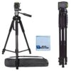 72 Inch Elite Series Professional, Full Size Camera Tripod for Canon, Nikon, Sony, Samsung, Olympus, Panasonic & Pentax + eCost Microfiber Cloth 20 61pGAINxVL
