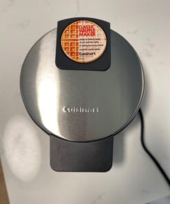 Cuisinart WMR-CAP2 Round Classic Waffle Maker, Brushed Stainless,Silver 57 61pHUxU0tBL