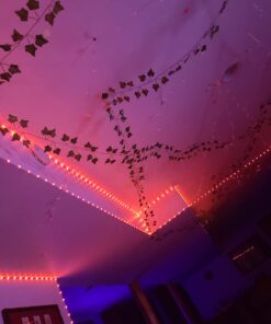 Tenmiro Led Strip Lights 130ft (2 Rolls of 65ft) Smart Light Strips with App Control RGB Led Lights for Bedroom,Music Sync Color Changing Lights for Room Party 31 61pIDGmxaML