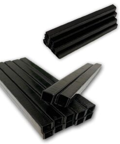 Jewel City Tools Black T50 Staples Heavy Duty Black Colored Staples 3/8inch Crown 3/8inch Long Leg 10mm Black Staples 5,000pcs, 3/8inch Inches (818T50BL) 9 61pIv bFd8L