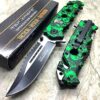 Tac Force Assisted Opening Rescue Glass Breaker Bright Green Skull Design Hunting Camping Tatical Pocket Knife 11 61pJLTm9lmL