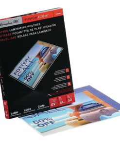 GBC Swingline Thermal Laminating Sheets / Pouches, Letter Size, 10 Mil, Speed Pouch, EZUse, 50-Count (3200599) 50/Pack 9 61pMUfx2AQL