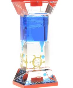 Alternative view of PowerTRC One Wheel Liquid Motion Bubblier Relaxing Blue | Bubbler Timer for Kids and Adults | Relaxing and Calming Toy for Kids with Autism ADHD
