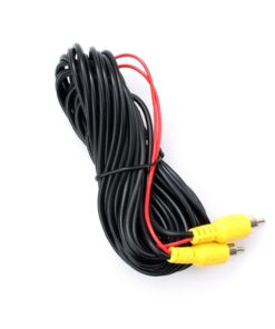 DALLUX Backup Camera RCA Video Cable,CAR Reverse Rear View Parking Camera Video Cable with Detection Wire (33FT/10 Meters) RCAC01/33ft 13 61pMx jXIL