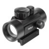 Pinty Tactical 1x40mm Reflex Red Green Dot Sight Riflescope, 4 MOA Rifle Optic Sight, Fits 20mm Picatinny Weaver Rail