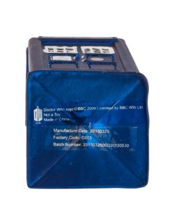 Kurt Adler 4.25-Inch Doctor Who Tardis Glass Figural Ornament 29 61pO00KKqxL