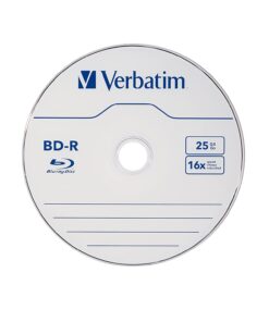 Verbatim BD-R 25GB 16X Blu-ray Recordable Media Disc - Spindle - 97457, Branded, 25 Pack 25 Pack Spindle 14 61pOhY9lcLL
