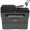 Brother DCP-L2550DWA All-in-One Wireless Monochrome Laser Printer - Print Scan Copy - 36 ppm, 2400 x 600 dpi, 8.5 x 14, 250-Sheet, 50-Sheet ADF, Automatic Duplex Printing, Broage Printer Cable 18 61pOlyzLVmL