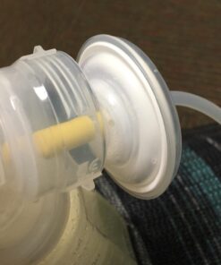 Maymom Flange Adapter Compatible with Spectra S1, Spectra S2; Connects Maymom Breastshield/Maymom Bottle and Spectra Backflow Protector (Maymom Flange Adapter, Yellow) Yellow_2pc 32 61pOp95iR2L