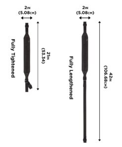 Alternative view of Allen Company Endura Padded Gun Sling, Mossy Oak Break-Up Country, Rifles Black