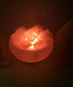 IndusClassic LFB-04 Fire Bowl Himalayan Pink Crystal Rock Salt Lamp 6~9 lbs with Dimmer Control Switch, Quality Gift Packaging 27 61pTCQ2S0dL