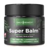 DAILY REMEDY Tea Tree Oil Extra Strength Super Balm - Athletes Foot Cream Combats Ringworm, Jock Itch, Nail Issues - Nourishes Cracked Itchy Skin on Body & Feet - Made in USA 2 Ounce (Pack of 1) 18 61pTW0SpzJL 1