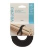 VELCRO Brand - ONE-WRAP Roll, Double-Sided, Self Gripping Multi-Purpose Hook and Loop Tape, Reusable, 12' x 3/4" Roll - Black 12ft x 3/4in Bundling Ties