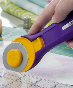 OLFA Splash Rotary Cutter Purple 45mm, Purple 9 61pWvdpmSKL