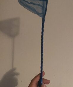 PENN-PLAX Quick-Net Aquarium Fish Nets – Durable, Strong, and Safe – Color May Vary (Blue or Green) 4" Net 35 61pXXltsq6L