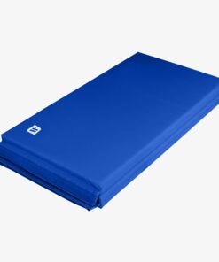 We Sell Mats 4 ft x 8 ft Gymnastics Mat, Folding Tumbling Mat, Portable with Hook & Loop Fasteners 4 ft x 8 ft x 2 in Blue 15 61pXmzsdCWL