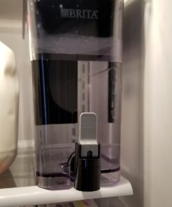 Alternative view of Brita XL 27 Cup Dispenser with 1 Standard Filter, Made without BPA, UltraMax, Black (Package May Vary) 18 Cup Water Dispenser + 1 Filter