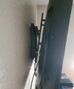 Mounting Dream UL Listed TV Mount for Most 37-75 Inch TV, Universal Tilt TV Wall Mount Fit 16", 18", 24" Stud with Loading Capacity 132lbs, Max Vesa 600 x 400mm, Low Profile Flat Wall Mount Bracket 34 61pZCKNMTUL