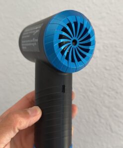 Keimi Cordless Compressed Air Duster - Rechargeable 7500mAh 91000RPM Compressed Air Blower with Led Light for Keyboard, PC, and Car Cleaning - Powerful Eco-Friendly Replacement for Canned Air Duster 33 61pZECLCkLL