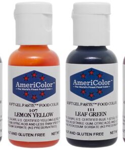 AmeriColor Basic Six Kit Soft Gel Paste Food Color, 0.75 Ounce, 6 Pack Kit 16 61pZhe0l29L