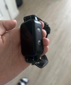 Dog Bark Collar, DINJOO Bark Collar for Large Medium Small Dogs,Smart Bark Collar,Rechargeable Anti Barking Training Collar with 8 Adjustable Sensitivity,Bark Shock Collar with Beep (Black) Black 40 61paE0nOcUL