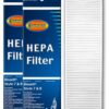 EnviroCare Replacement Post Motor HEPA Vacuum Filter Designed to Fit Bissell Style 7/9/16 2 Filters 20 61paOZd38DL