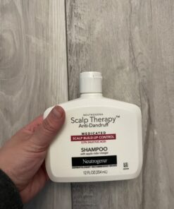 Neutrogena Scalp Therapy Anti-Dandruff Shampoo for Scalp Build-up Control, 2.5% salicylic acid, with Apple Cider Vinegar Fragrance, 12 fl oz 19 61pbMR4k1jL