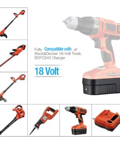 Powerextra 6.0Ah 18 Volt HPB18-OPE Lithium Replacement Battery for Black&Decker A1718 A18NH HPB18 HPB18-OPE (1 Pack) 20 61pbc1HUW L