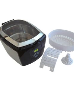 Alternative view of iSonic D7810A Ultrasonic Cleaner, Digital, 110V, Black/Silver D7810A-FFP