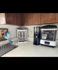 Dr. Brown's All-in-One Sterilizer and Dryer for Baby Bottles, Parts & Other Newborn Essentials Sterilizer & Dryer 1 Count (Pack of 1) 60 61pcvOKSfDL 1