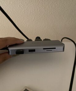 USB C Docking Station Dual Monitor, 9 in 1 USB C Triple Display Docking Station to Dual HDMI Adapter Displayport SD TF Card Reader 2USB 2.0, 1 USB 3.0, 100W PD for USB C Thunderbolt 3 Laptops 34 61pe1ozDcaL