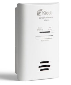 Kidde Carbon Monoxide Detector, Plug In Wall with AA Battery Backup, Test-Hush Button 31 61phzGW7M5S