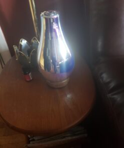 Porseme Essential Oil Diffuser 3D Glass Aromatherapy Ultrasonic Humidifier Cool Mist, Auto Shut-Off, Timer Setting, BPA Free for Home Office Hotel Yoga Gym Leisure SPA Gift 100ml B1-100ml Volcano 40 61pi6094buL