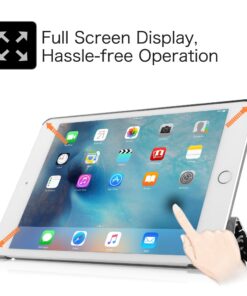 Fintie Case for iPad Mini 4 - Slimshell Lightweight Smart Stand Protective Cover with Auto Sleep/Wake Feature for iPad Mini 4 (2015 Release), Composition Book Black 28 61pkWTeJy7L