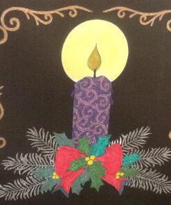 Merry Christmas: a beautiful colouring book with Christmas designs on a black background, for gloriously vivid colours (Merry Christmas (Christmas designs on a black background)) 20 61pkzi2abNL