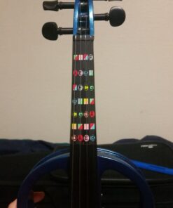 Fretless Finger Guides 3/4 Beginner Violin Finger Guide Helps You Learn to Play Violin and Sheet Music, Won’t Damage Your Stringed Instrument like Fingerboard Stickers Tape, Decals, Easy On Easy Off 15 61plRzXvF4L