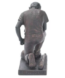 Dicksons Through Christ Praying Baseball 5 inch Grey Resin Stone Table Top Figurine 5 61pml3CJz3L